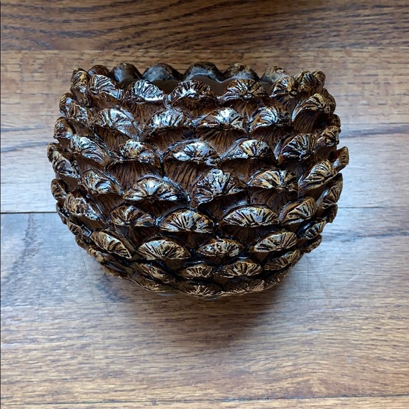 Yankee Candle Accents Yankee Candle Pine Cone Holiday Candle Holder